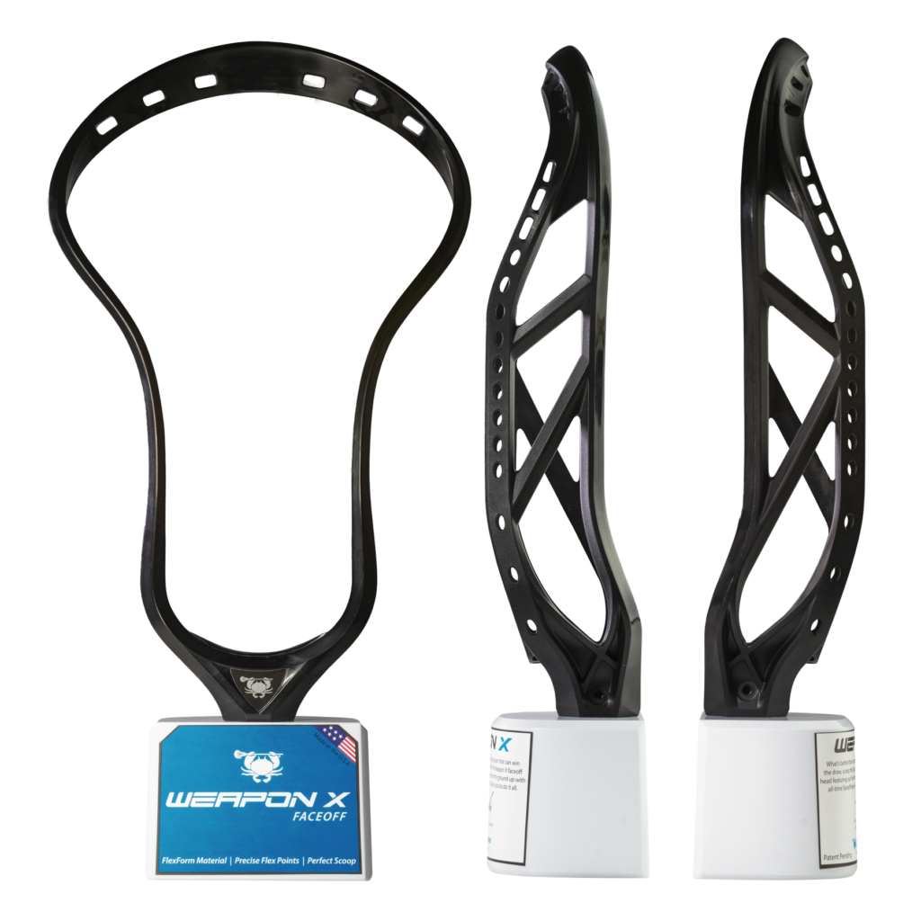 ECD Weapon X Unstrung Lacrosse Head TeamLAX Plus