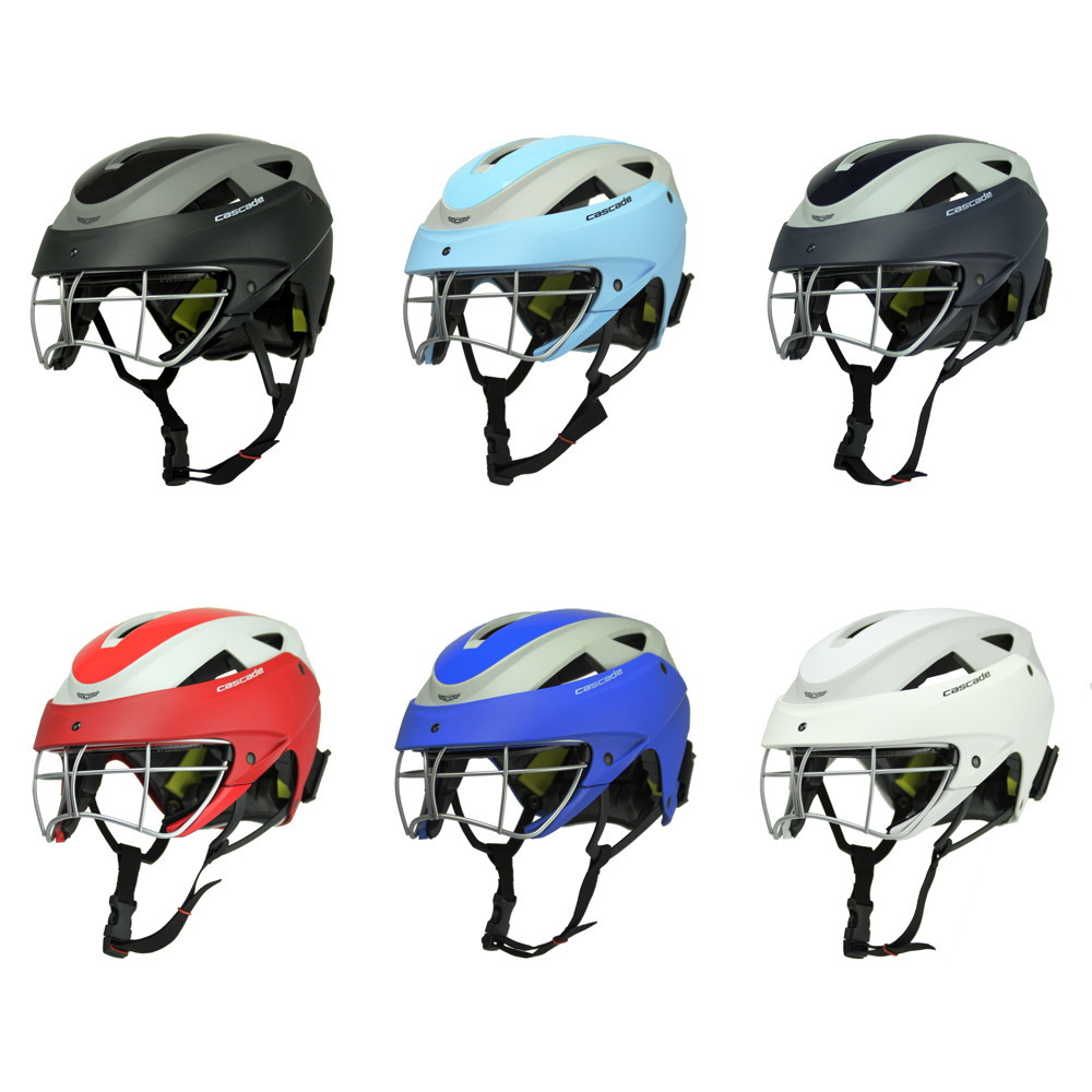 Cascade LX Women's Lacrosse Headgear Helmet Black/Gray 