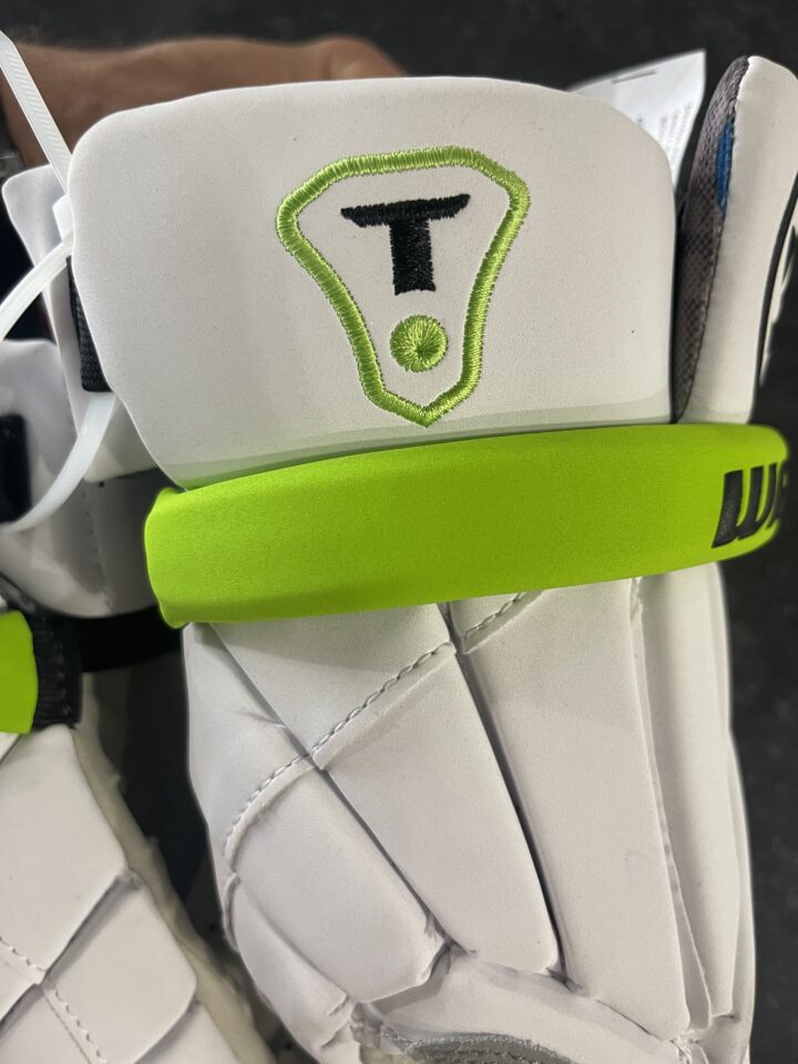 True Lacrosse Custom Warrior Evo Lacrosse Gloves (12 inch) - Image 2