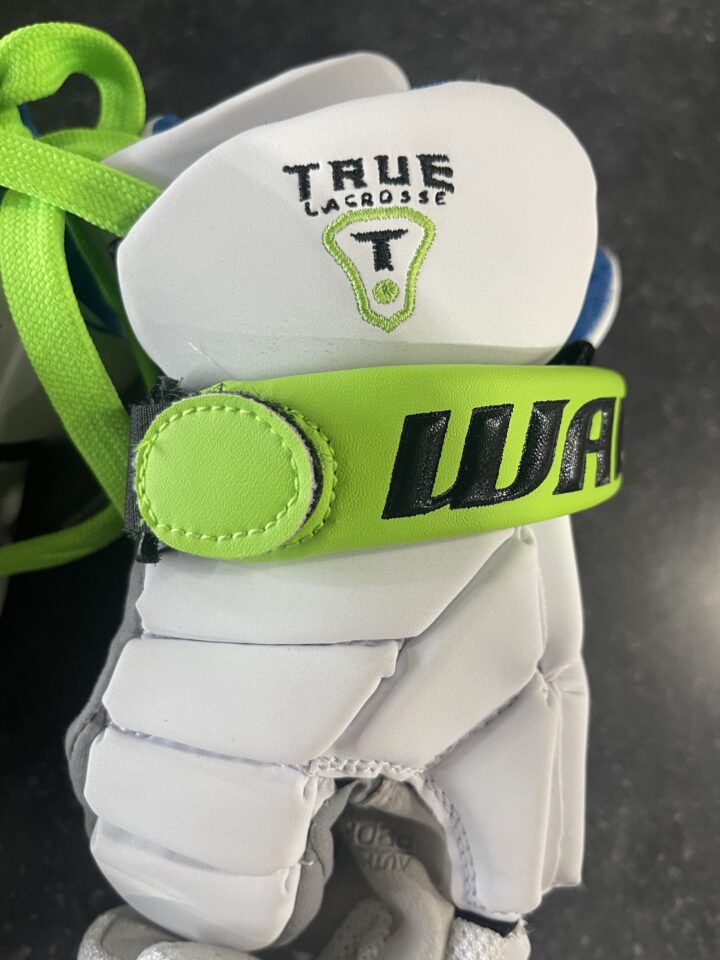 True Lacrosse Custom Warrior Evo Lacrosse Gloves (10 Inch) - Image 2