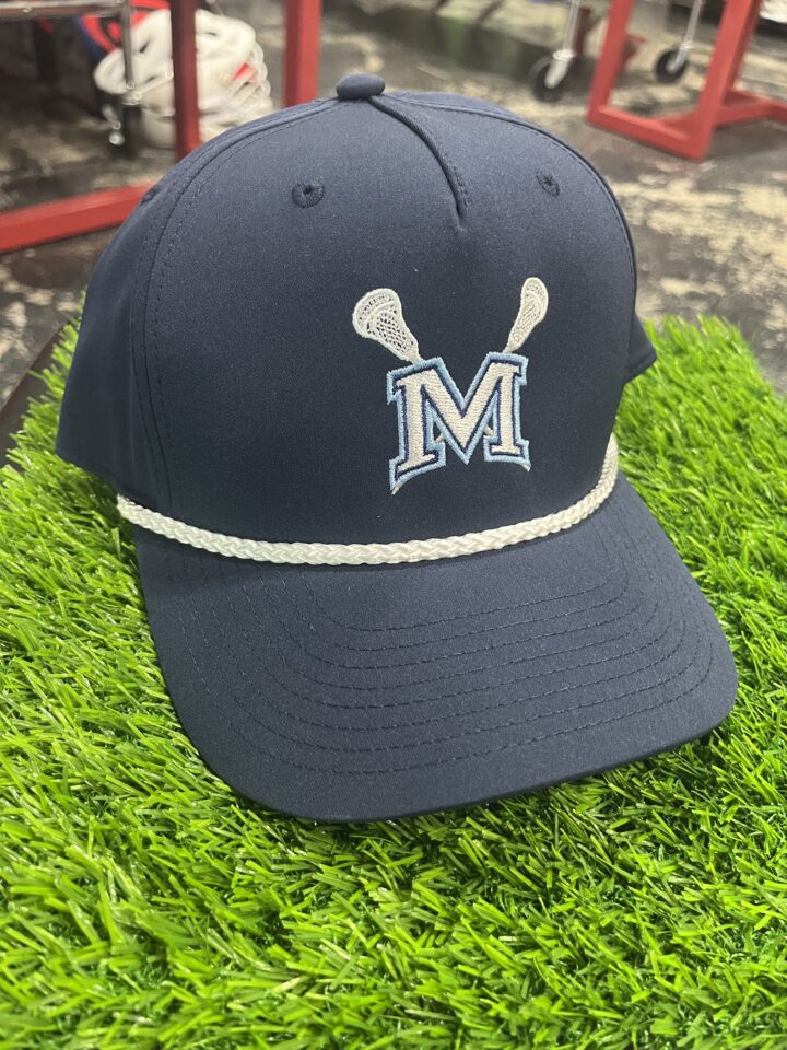 Mckinney Lacrosse Navy Rope Hat