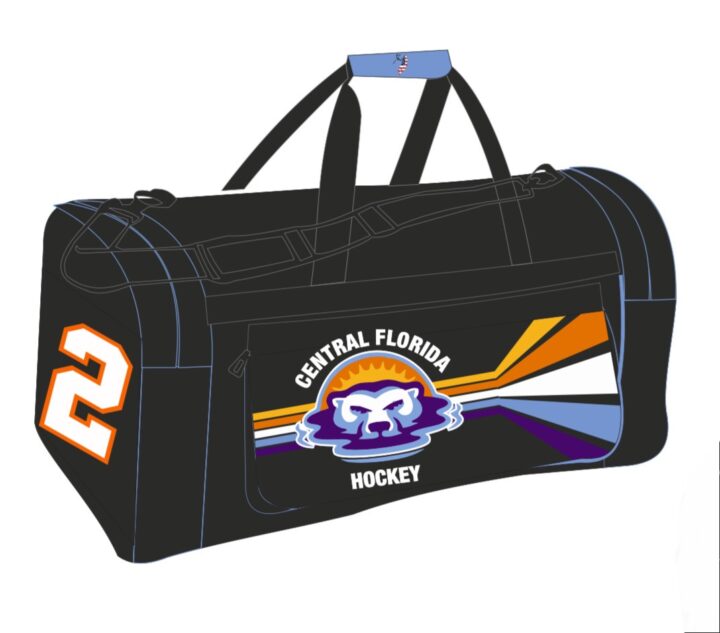 Solar Bears Hockey Travel Duffle Bag