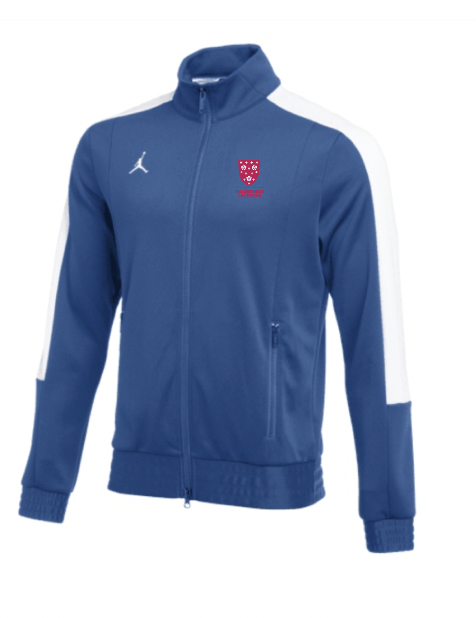 Holderness Lacrosse Jordan Full Zip (Royal/White) TeamLAX Plus