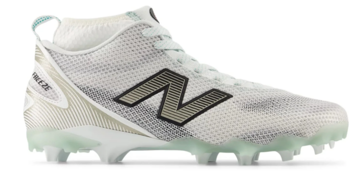 New Balance Freeze V5 White Lacrosse Cleats