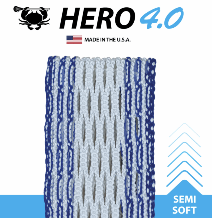 HERO 4.0 ECD MESH: ROYAL BLUE STORM STRIKER