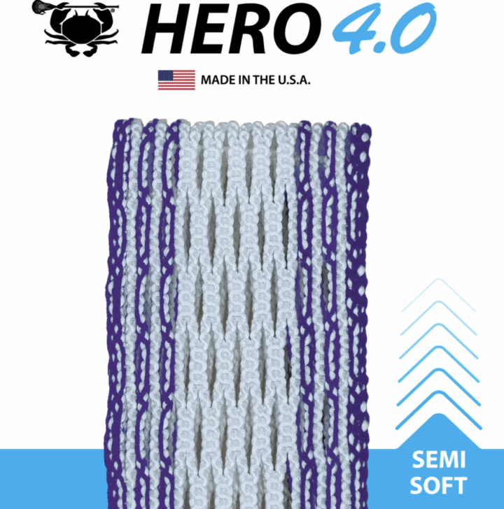 HERO 4.0 ECD MESH: PURPLE STORM STRIKER
