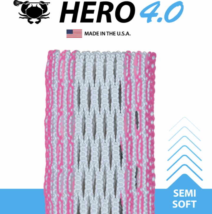 HERO 4.0 ECD MESH: PINK STORM STRIKER
