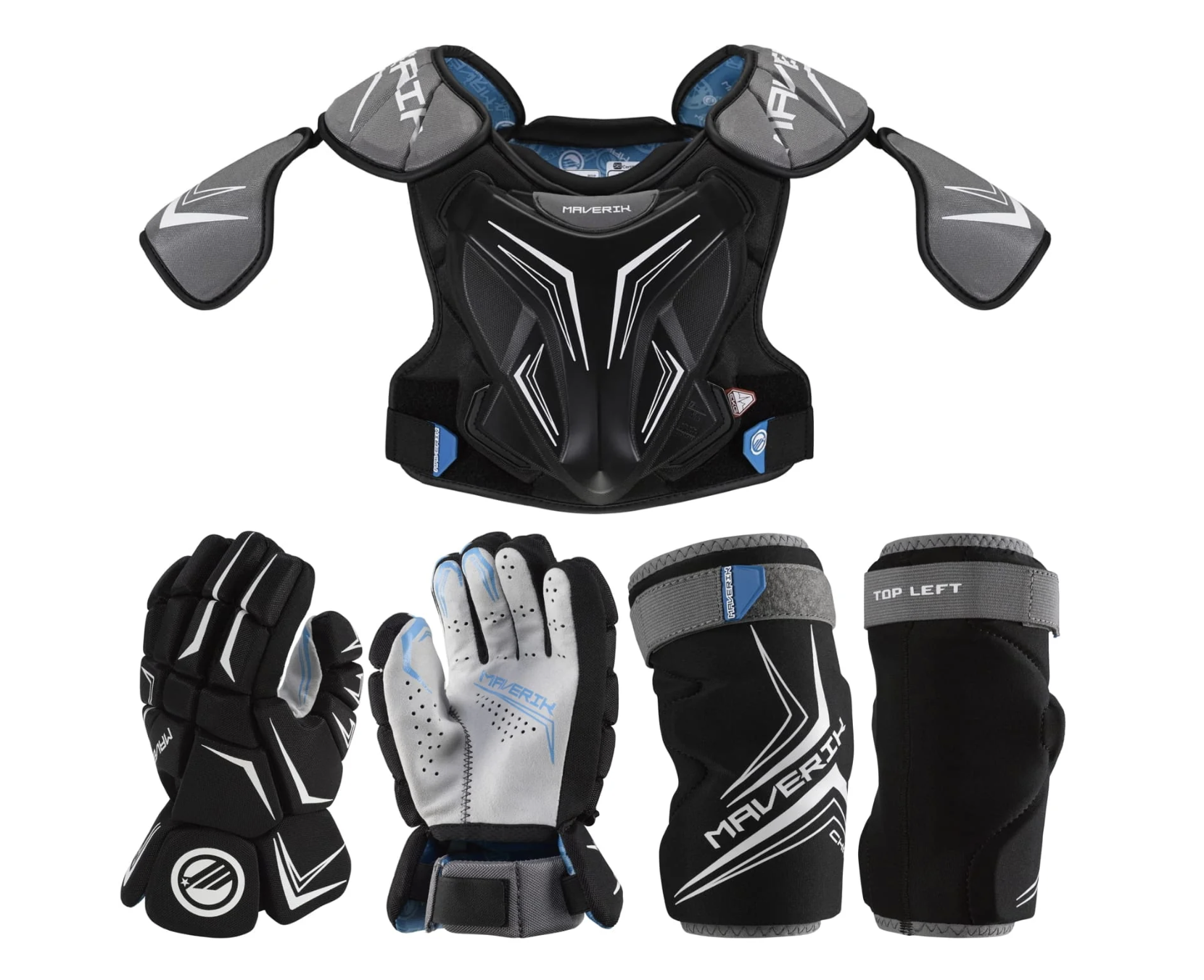 Dallas Deuces Lacrosse Boys Starter Set- Maverik Charger Pads