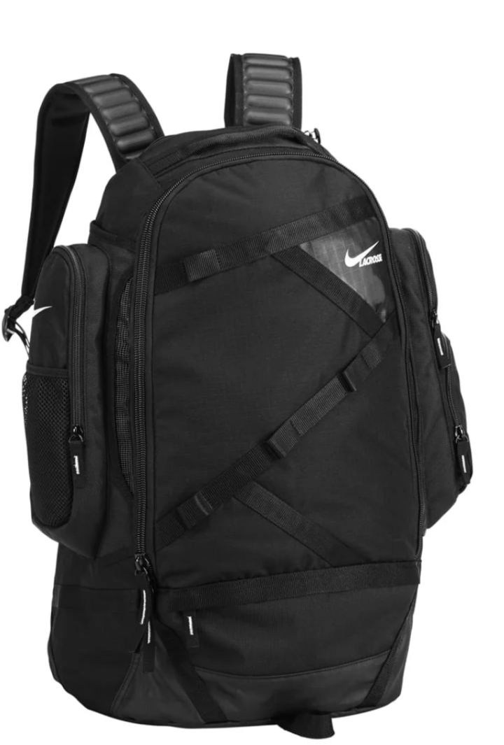 Weight Machine Storage Sticker Nike Game Day Lacrosse Backpack - TeamLAX Plus
