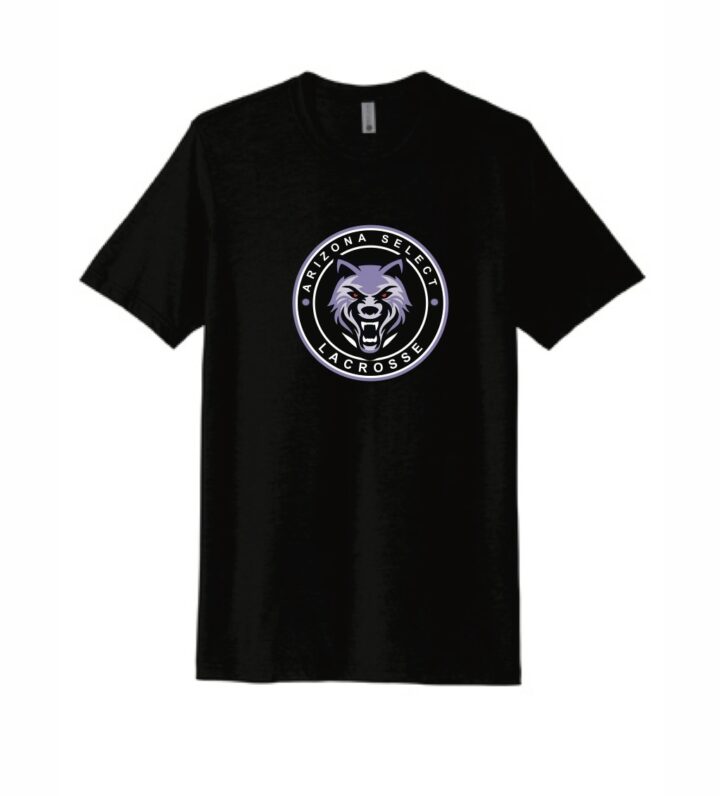 AZ Select Lacrosse Next Level T-Shirt (Black)