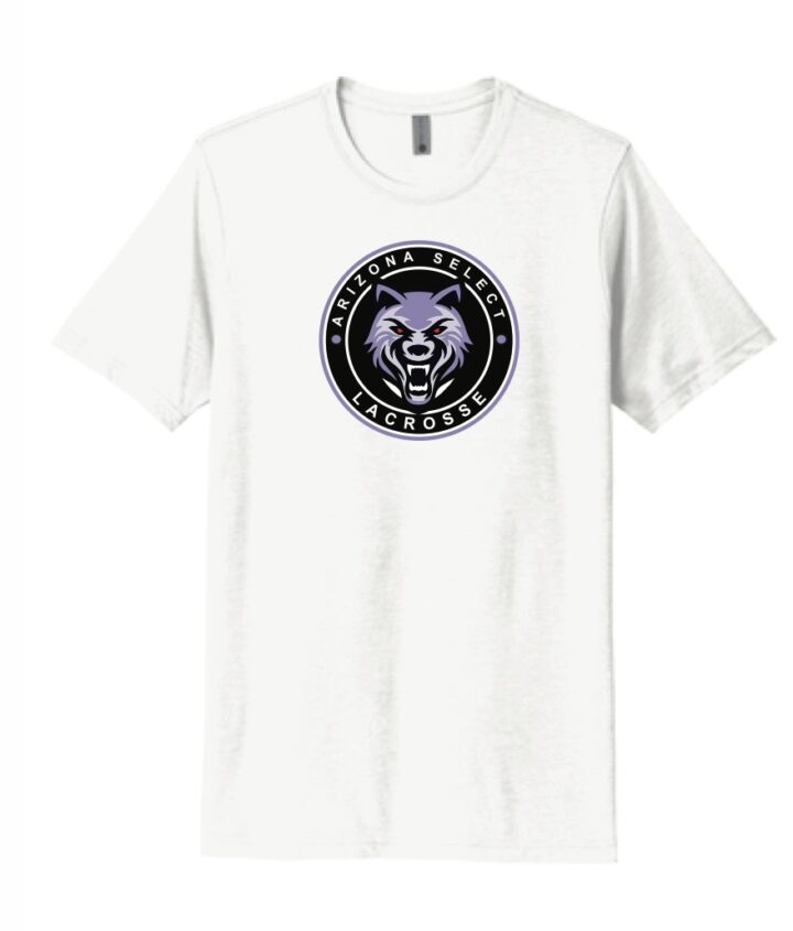 AZ Select Lacrosse Next Level T-Shirt (White)